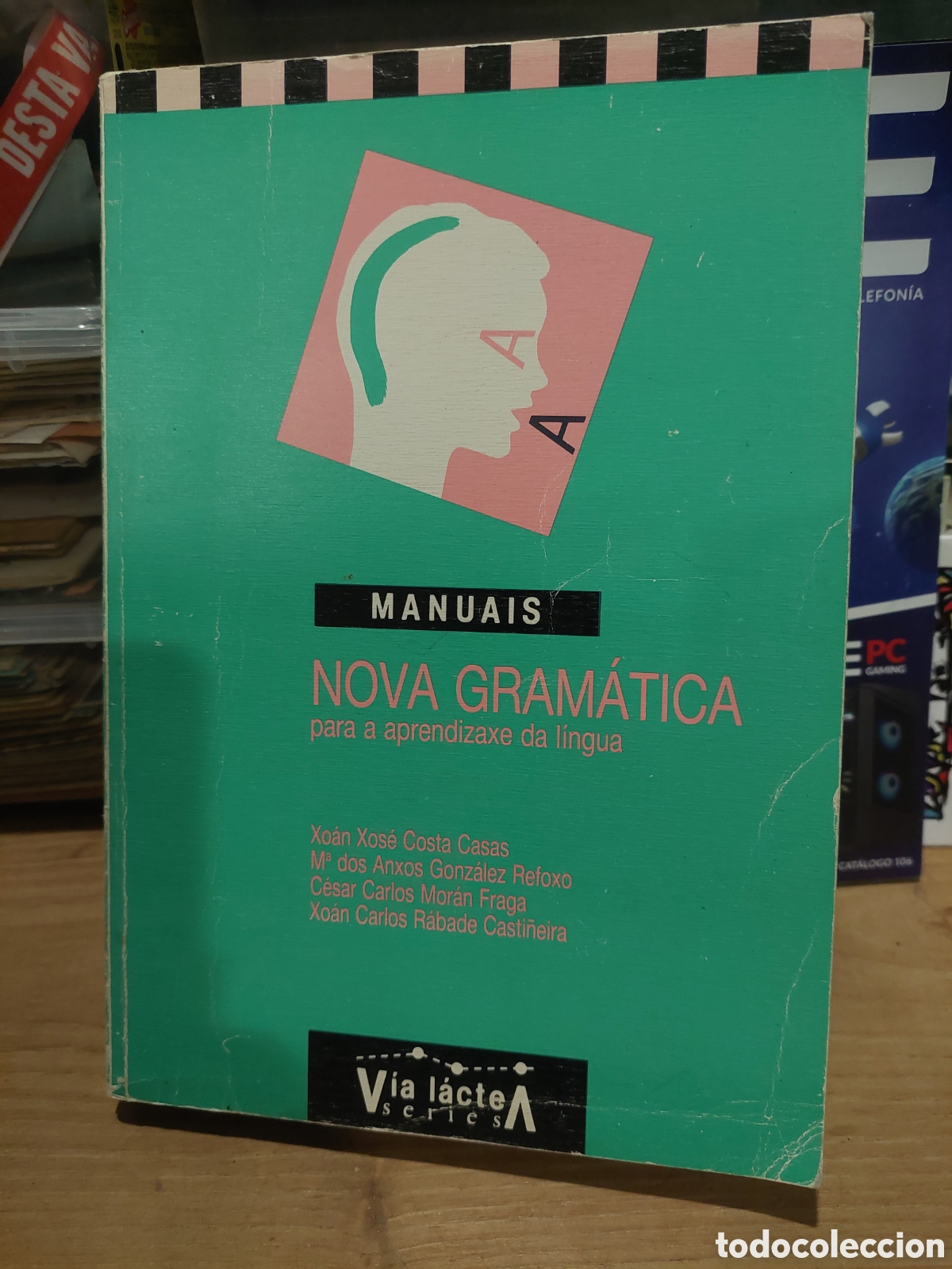 Libros de segunda mano: MANUAIS NOVA GRAM&Aacute;TICA DA LINGUA VIA LACTEA Gallego - Foto 1