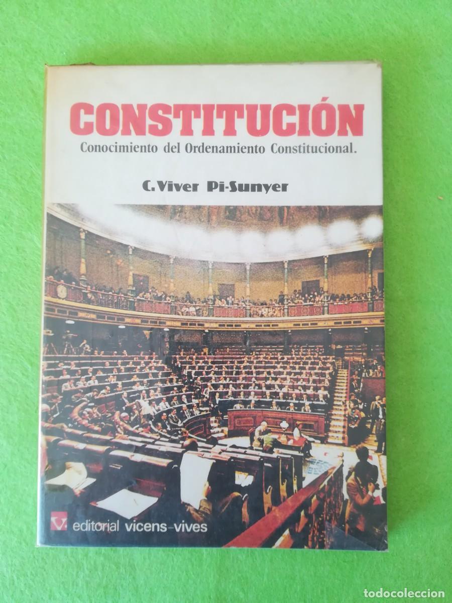 Libros de segunda mano: Constitucion Viver editorial vicens vives 1981 - Foto 1