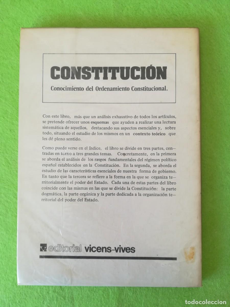 Libros de segunda mano: Constitucion Viver editorial vicens vives 1981 - Foto 2
