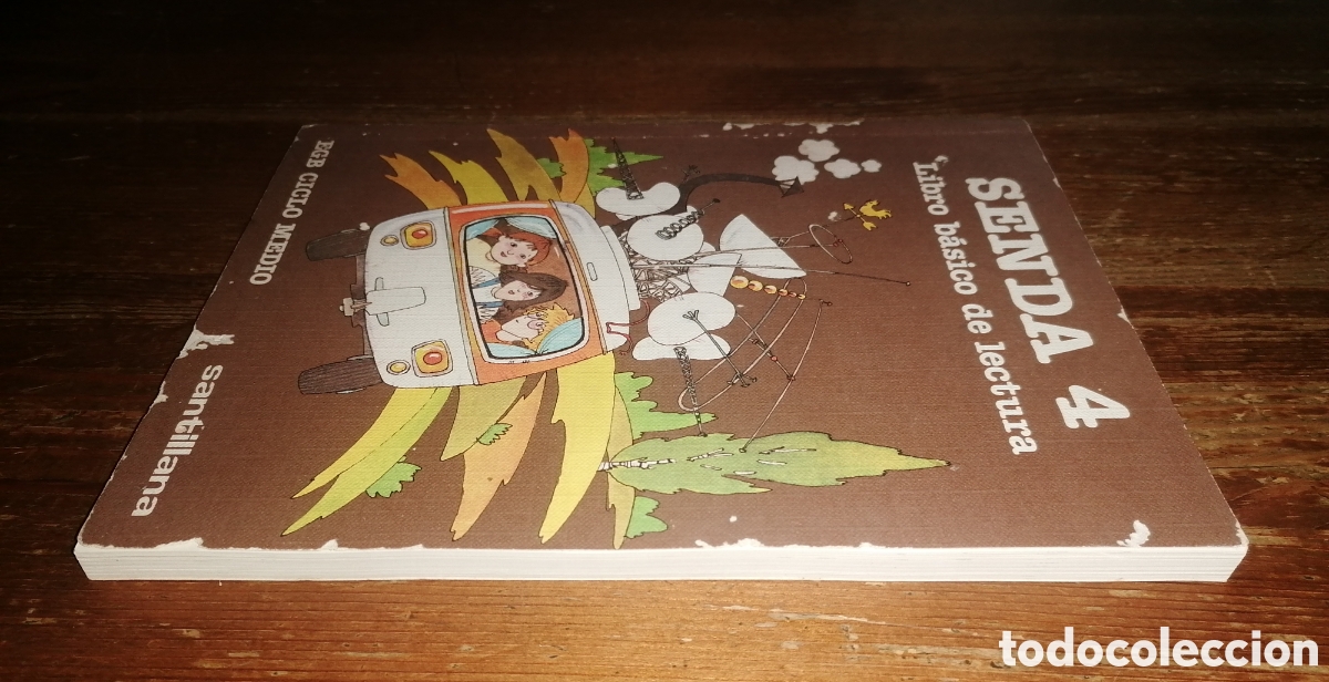 Libros de segunda mano: SENDA 4 - Libro de Lectura - SANTILLANA - Foto 2