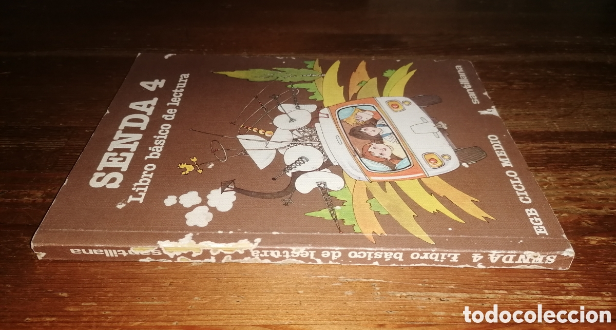 Libros de segunda mano: SENDA 4 - Libro de Lectura - SANTILLANA - Foto 3
