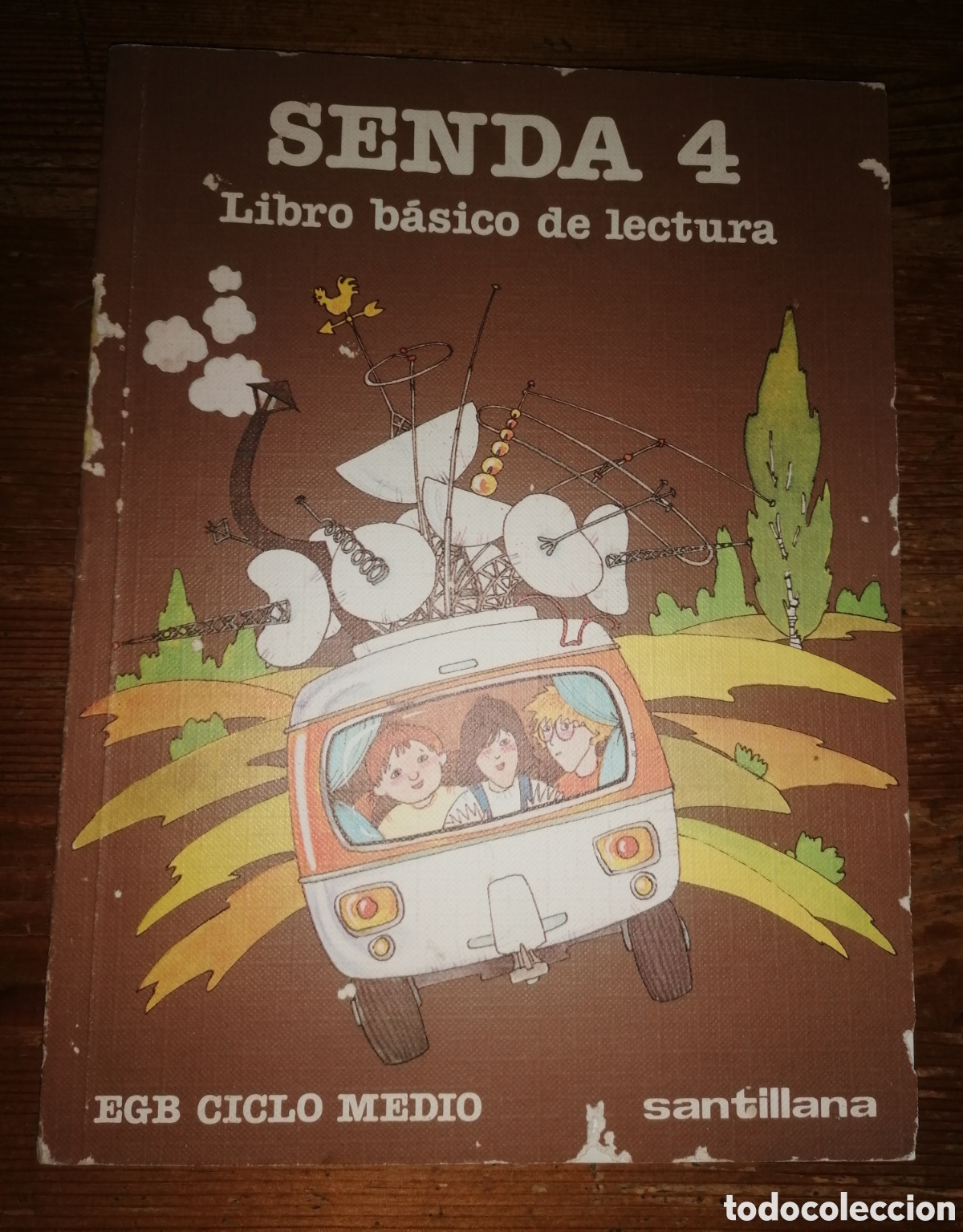Libros de segunda mano: SENDA 4 - Libro de Lectura - SANTILLANA - Foto 1