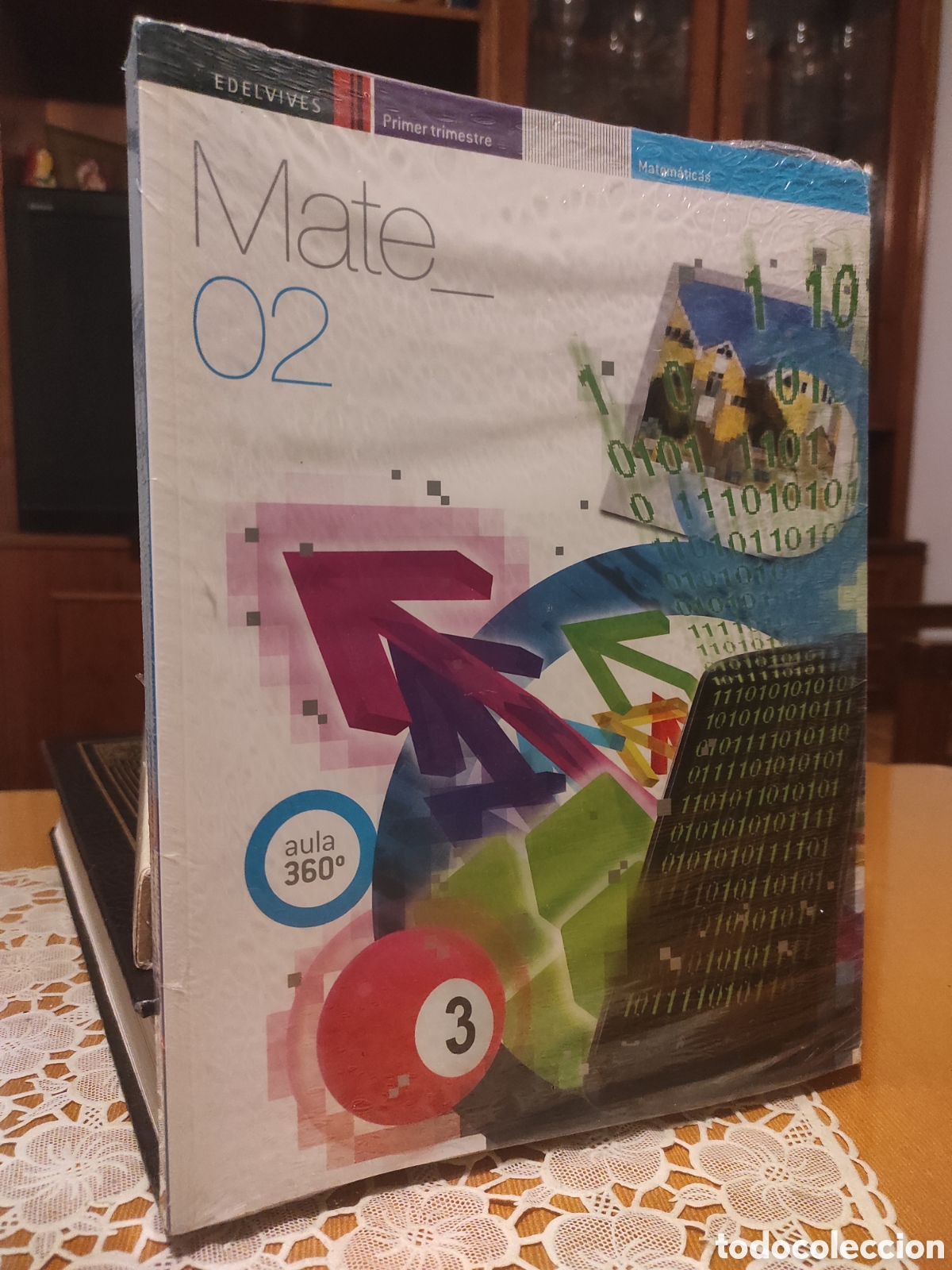 Libros de segunda mano: Matem&aacute;ticas 2&deg; ESO AULA 360 Edelvives - Foto 1