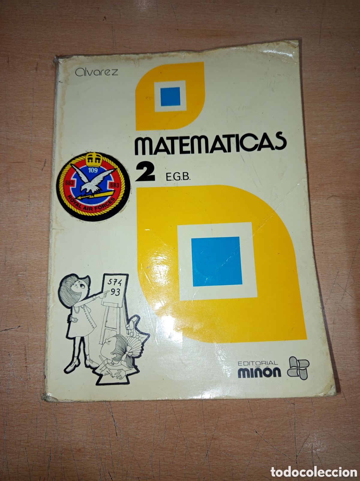 Libros de segunda mano: Matem&aacute;ticas 2&deg;EGB. Editorial Mi&ntilde;&oacute;n. - Foto 1