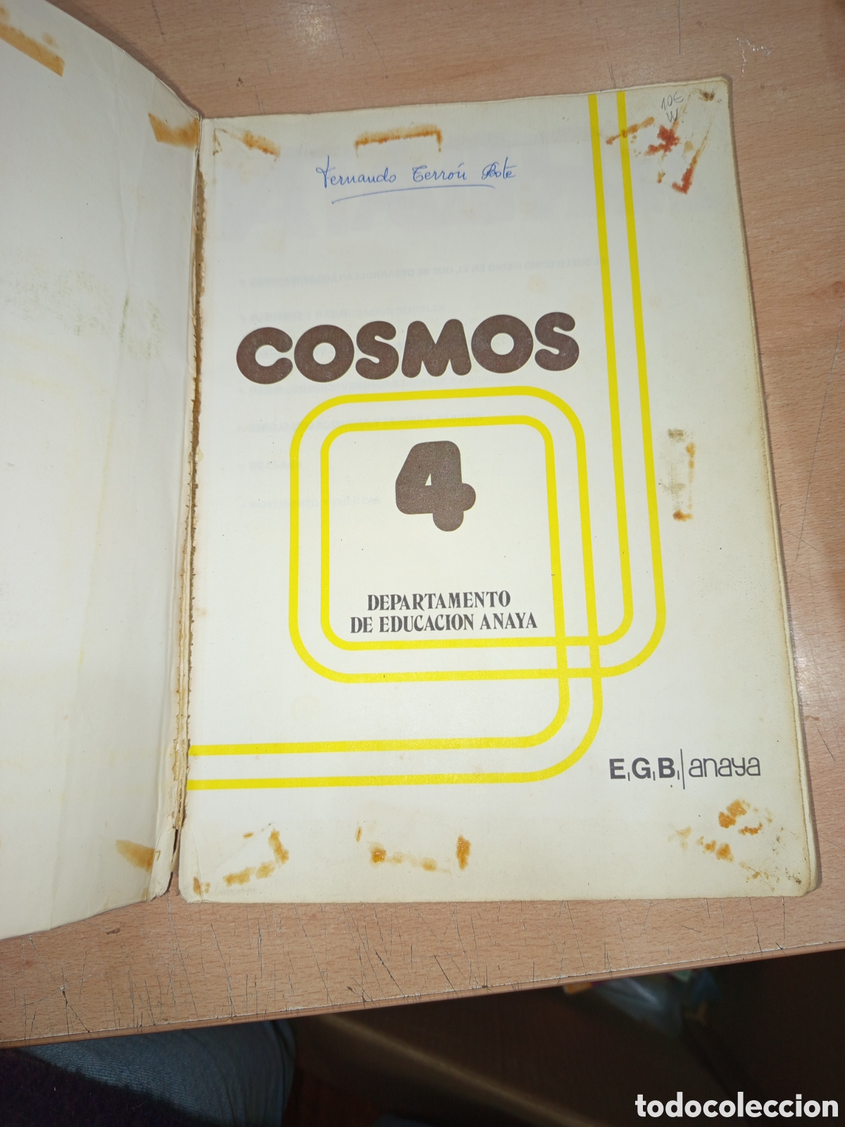 Libros de segunda mano: Cosmos 4&deg;EGB. Editorial Anaya - Foto 4