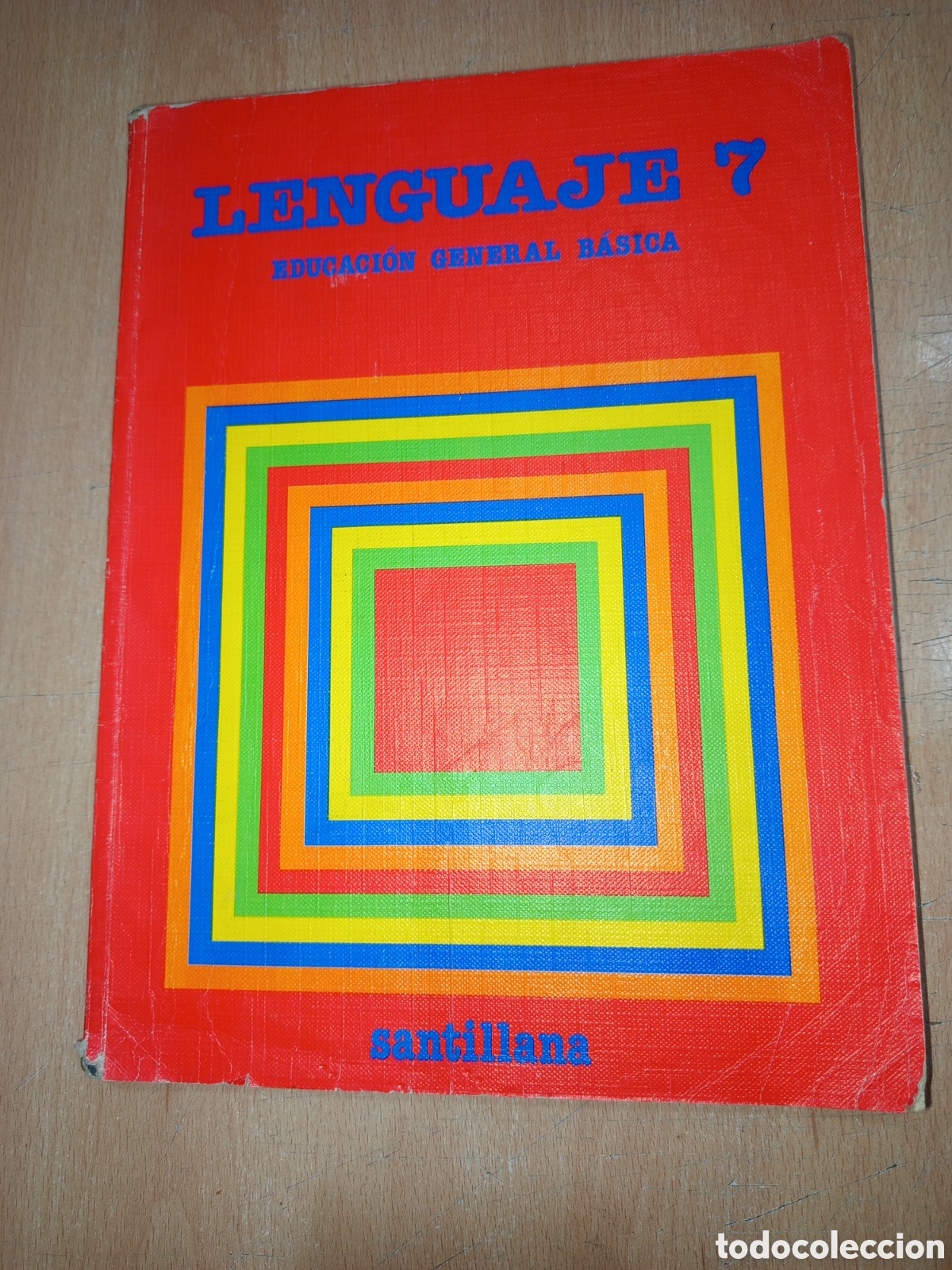 Libros de segunda mano: Lenguaje 7&deg;EGB. Editorial Santillana. - Foto 1