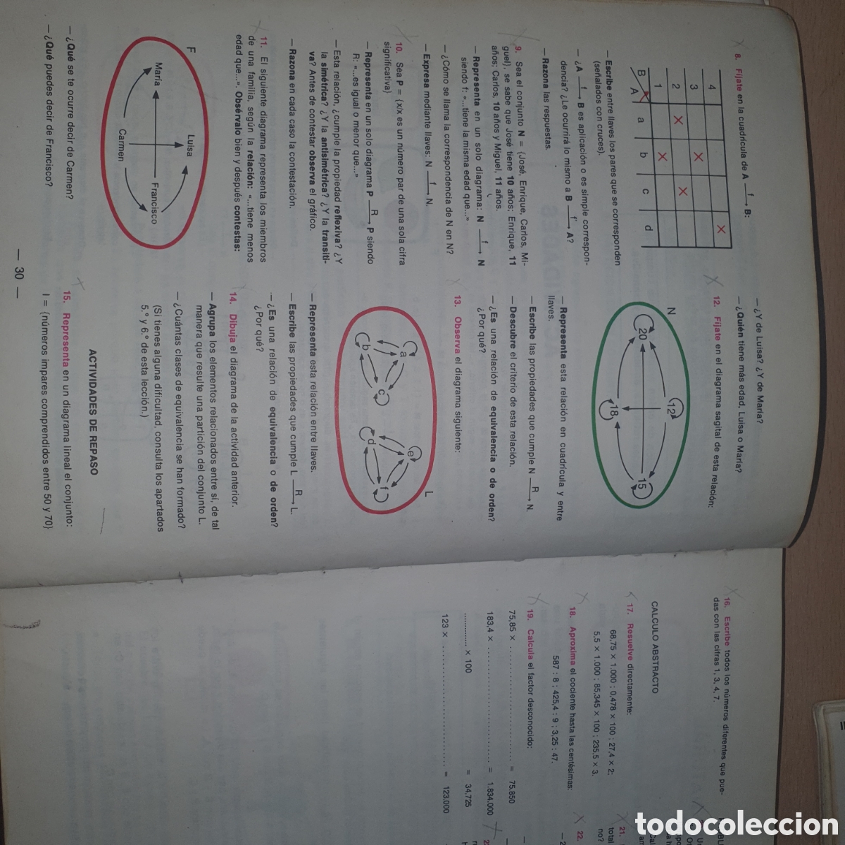 Libros de segunda mano: MATEMATICAS 5&deg; EGB. Editorial Mi&ntilde;&oacute;n. Alvarez - Foto 3