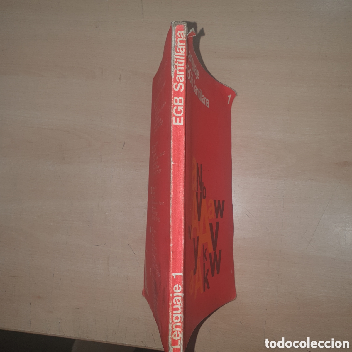 Libros de segunda mano: Lenguaje EGB Santillana 1. 1977 - Foto 4