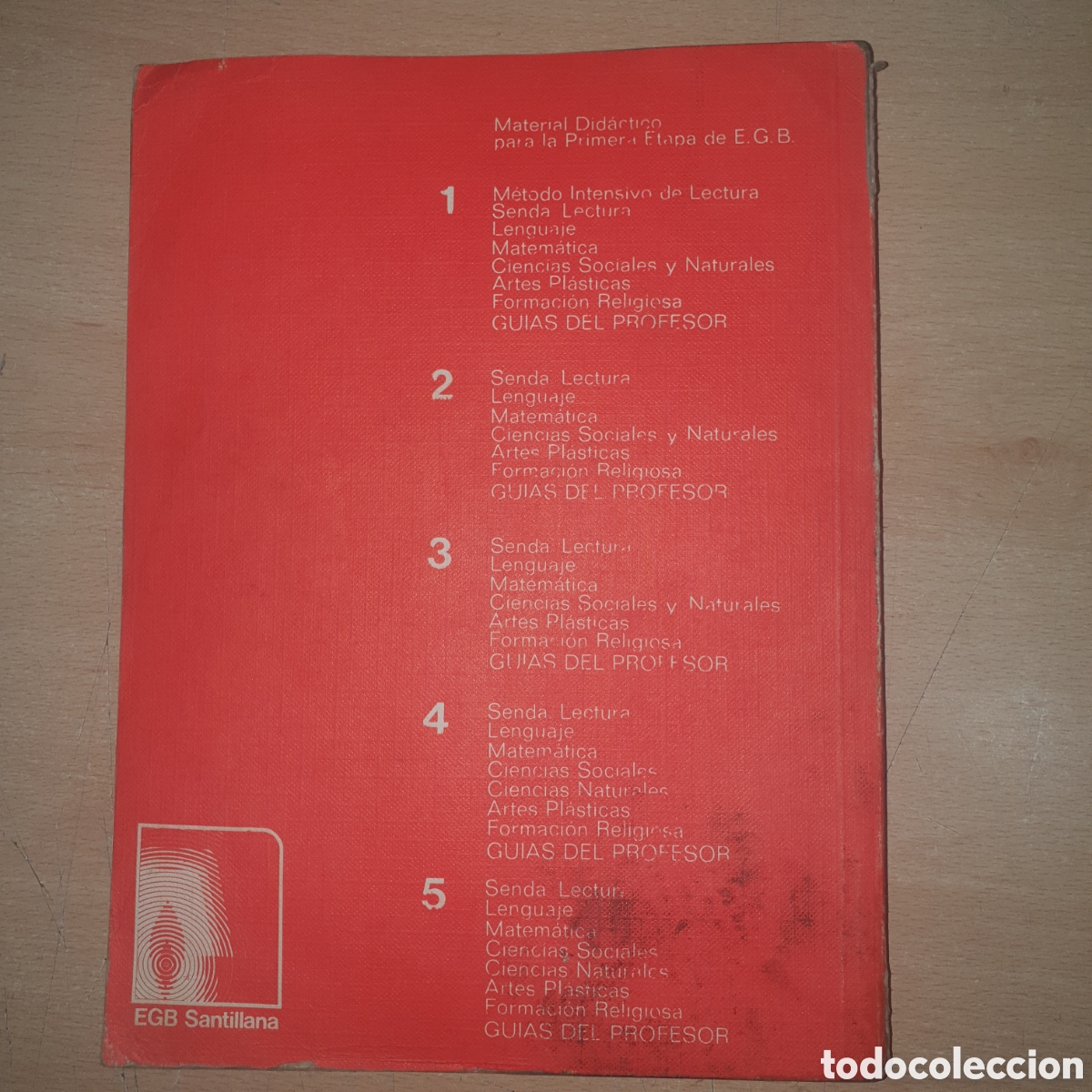 Libros de segunda mano: Lenguaje EGB Santillana 1. 1977 - Foto 5
