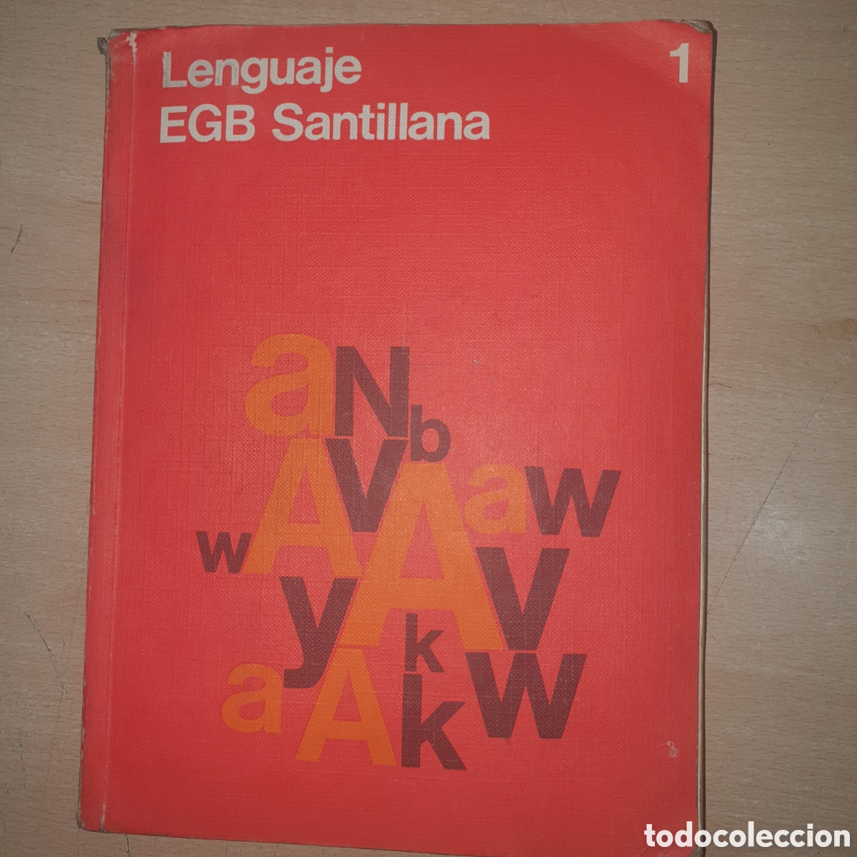 Libros de segunda mano: Lenguaje EGB Santillana 1. 1977 - Foto 1