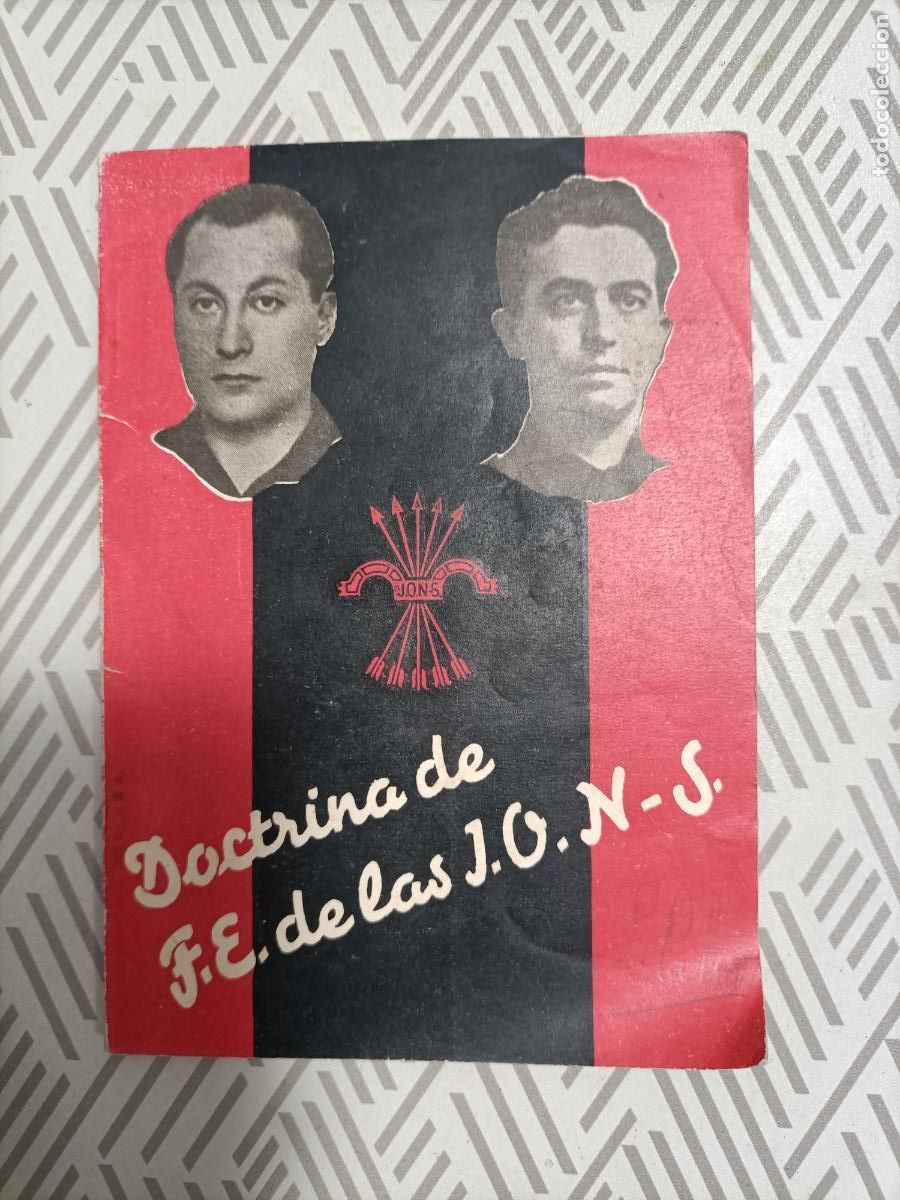 Libros de segunda mano: Libro pol&iacute;tico. Dotrina F.E de las J.O.N.S - Foto 1