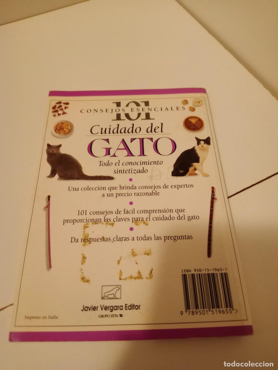Libros de segunda mano: Libro 101 Consejos Esenciales - Cuidado del gato - Foto 2