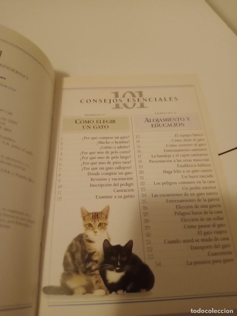 Libros de segunda mano: Libro 101 Consejos Esenciales - Cuidado del gato - Foto 3