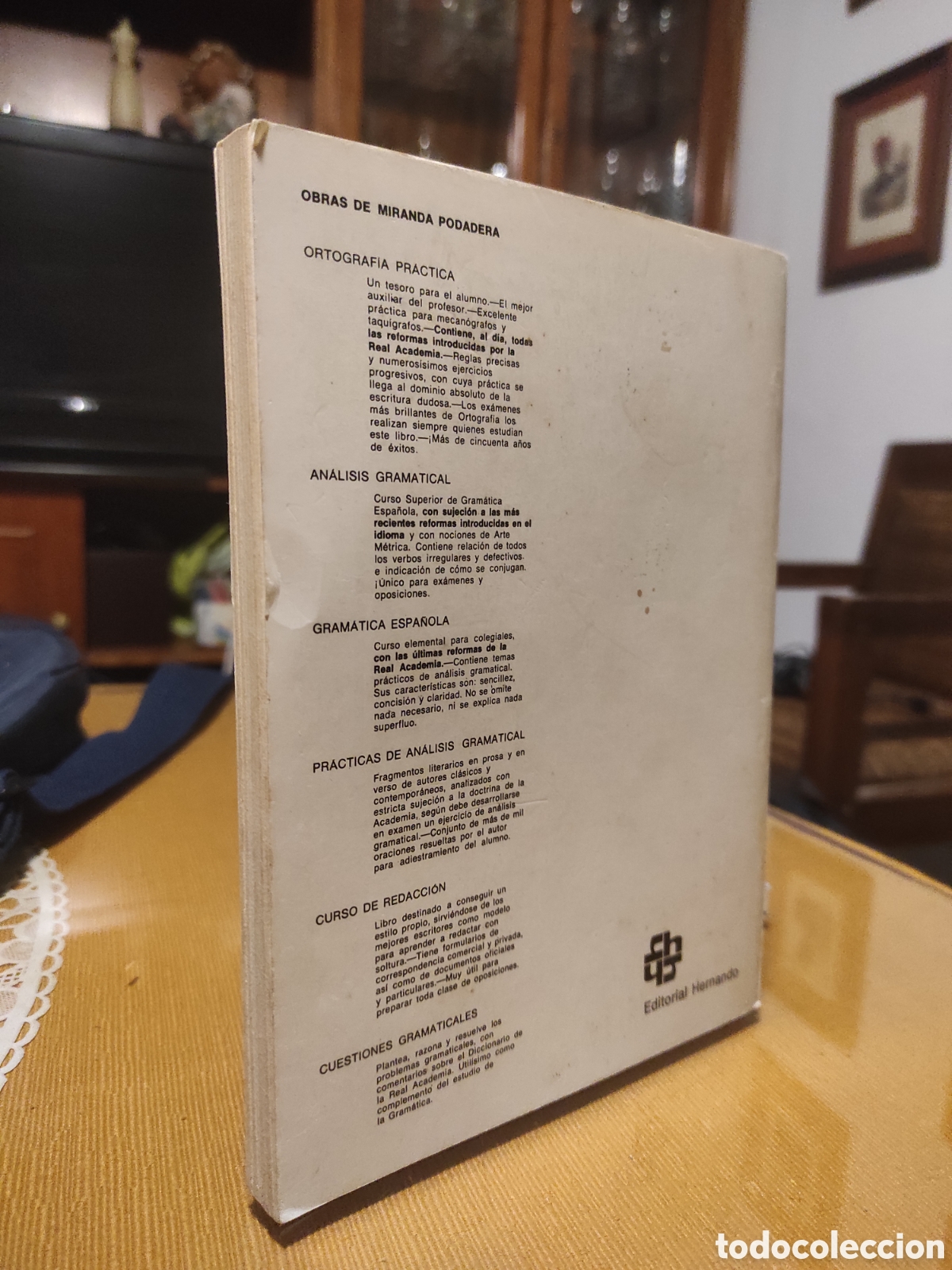 Libros de segunda mano: Luis Miranda Podadera, Practica de an&aacute;lisis gramatical (PEDIDO M&Iacute;NIMO 5 &euro;) - Foto 2