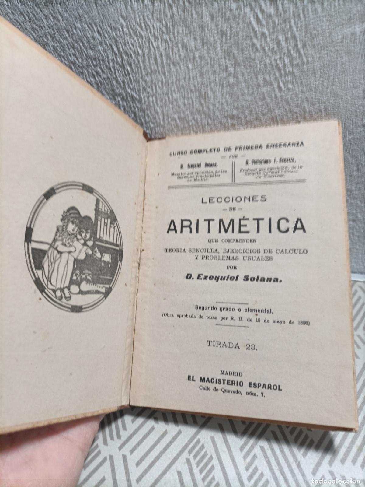 Libros de segunda mano: Libro de colegio. Arismetica - Foto 2