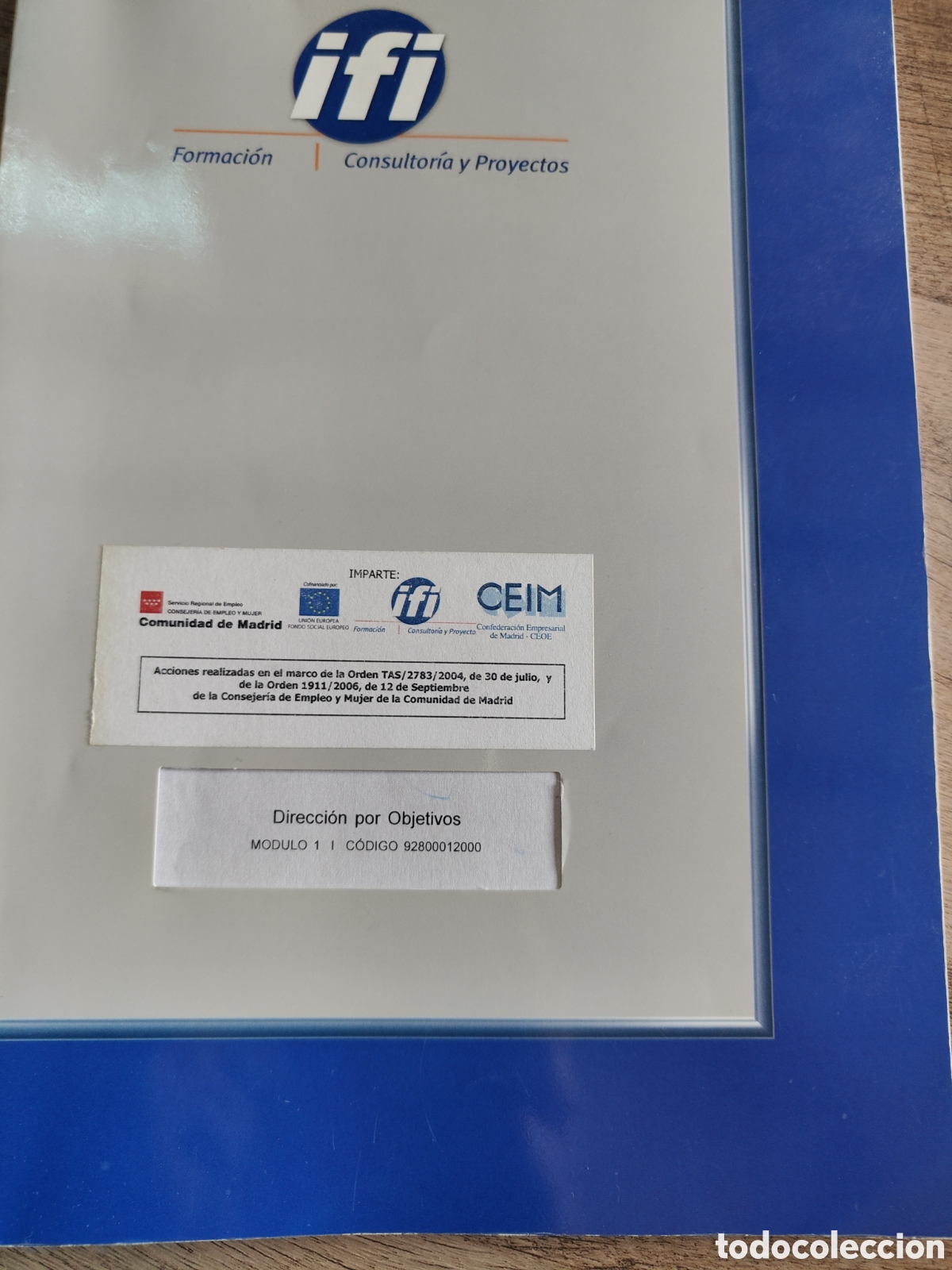 Libros de segunda mano: Manual Formaci&oacute;n Direcci&oacute;n por Objetivos &ndash; M&oacute;dulo 1 y 2 (curso completo) - Foto 5