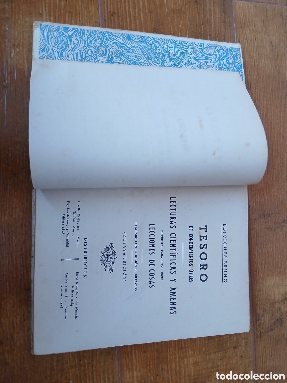 Libros de segunda mano: Libro Tesoro de Conocimiento &Uacute;tiles -Ed. Bru&ntilde;o 1.950- (Libro de Escuela) - Foto 5