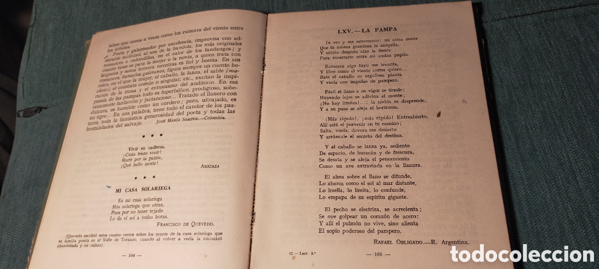 Libros de segunda mano: Libro lecturas libro tercero 1952 editorial Luis Vives - Foto 8