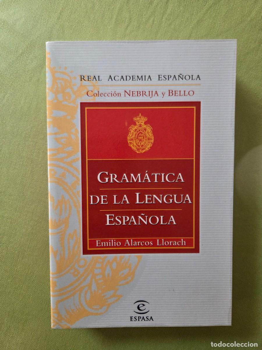 Libros de segunda mano: Gram&aacute;tica de la lengua espa&ntilde;ola. Alarcos Llorach - Foto 1