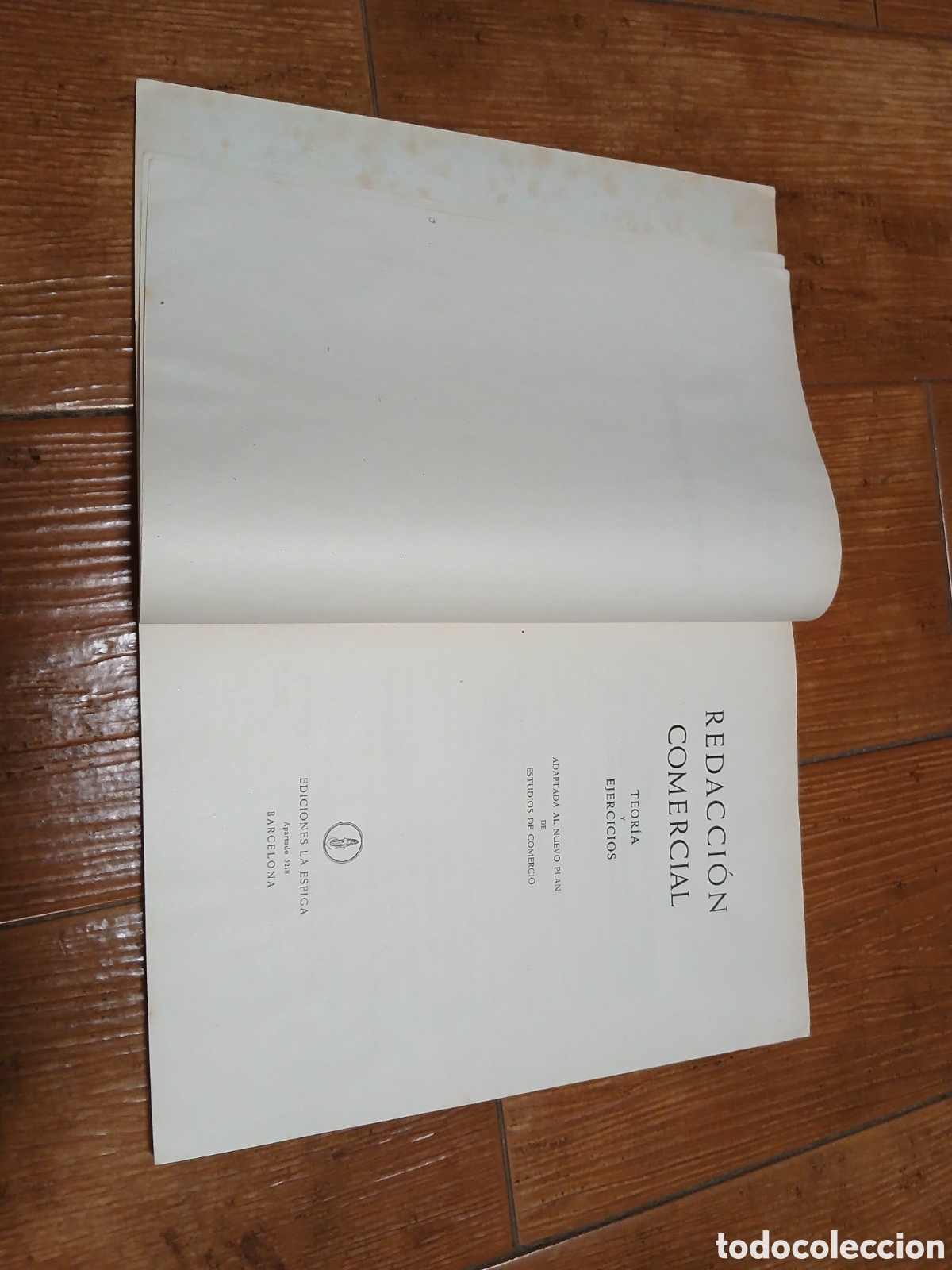 Libros de segunda mano: Libro Redacci&oacute;n Comercial, teor&iacute;a y ejercicios -Ed. La Espiga 1.956- (Libro Escolar) - Foto 6