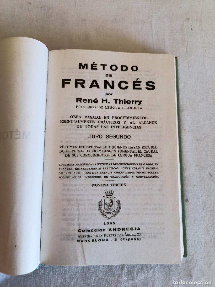 Libros de segunda mano: M&eacute;todo de franc&eacute;s Rene H. Thierry 1968 - Foto 4