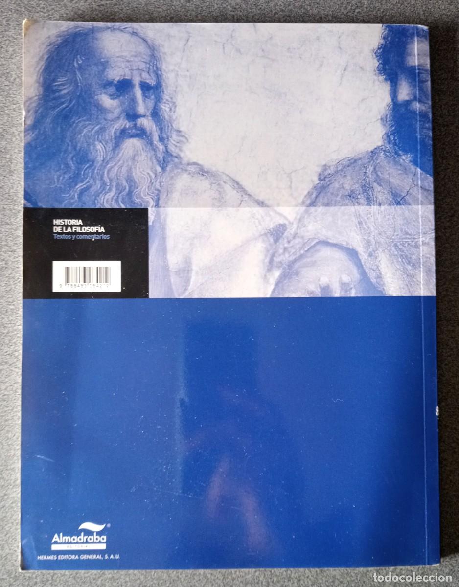 Libros de segunda mano: Historia De La Filosof&iacute;a Textos Y Comentarios Bachillerato - Foto 9