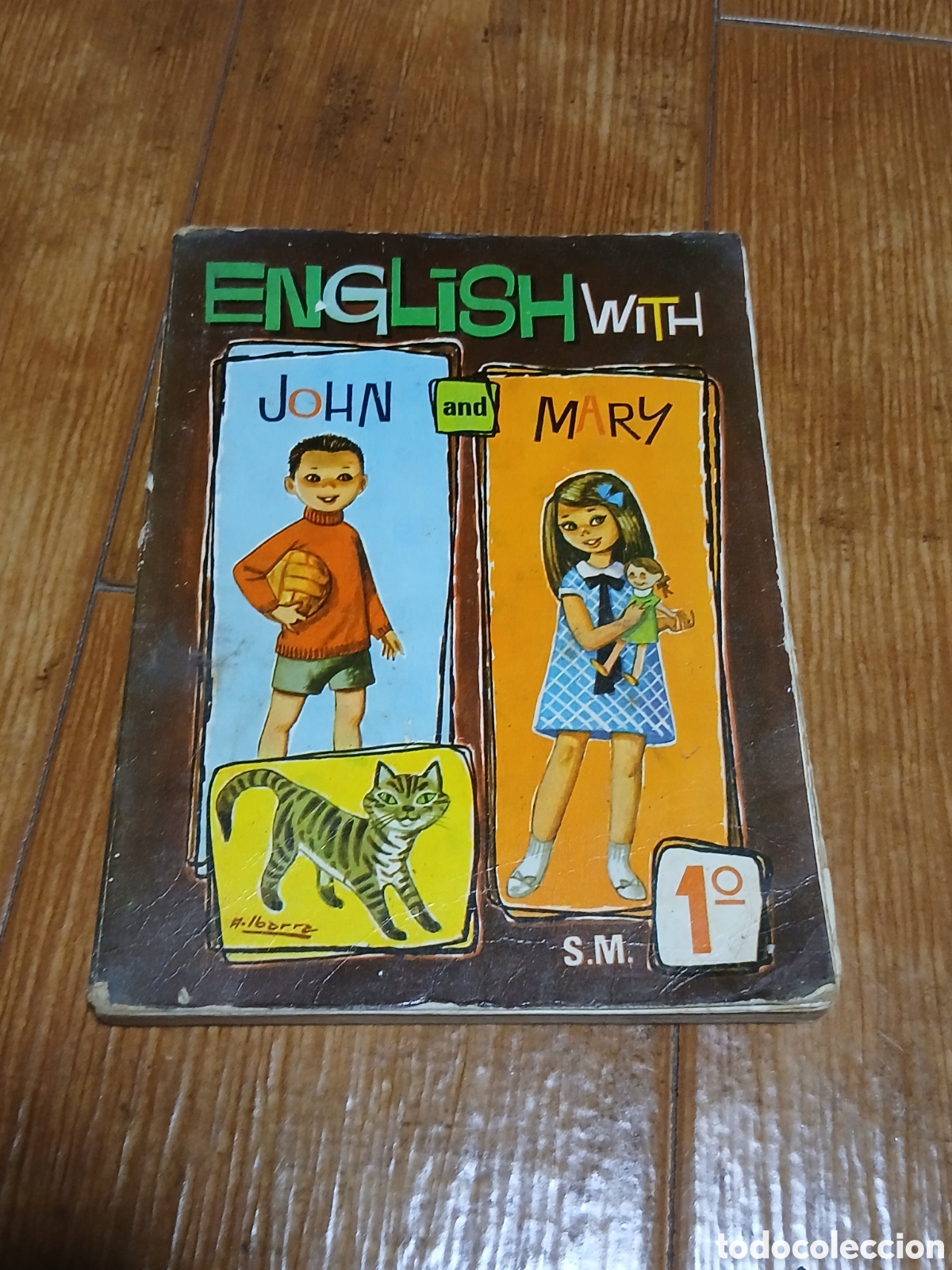 Libros de segunda mano: Libro English with John and Mary -Ed. SM- (Libro Escolar) - Foto 1
