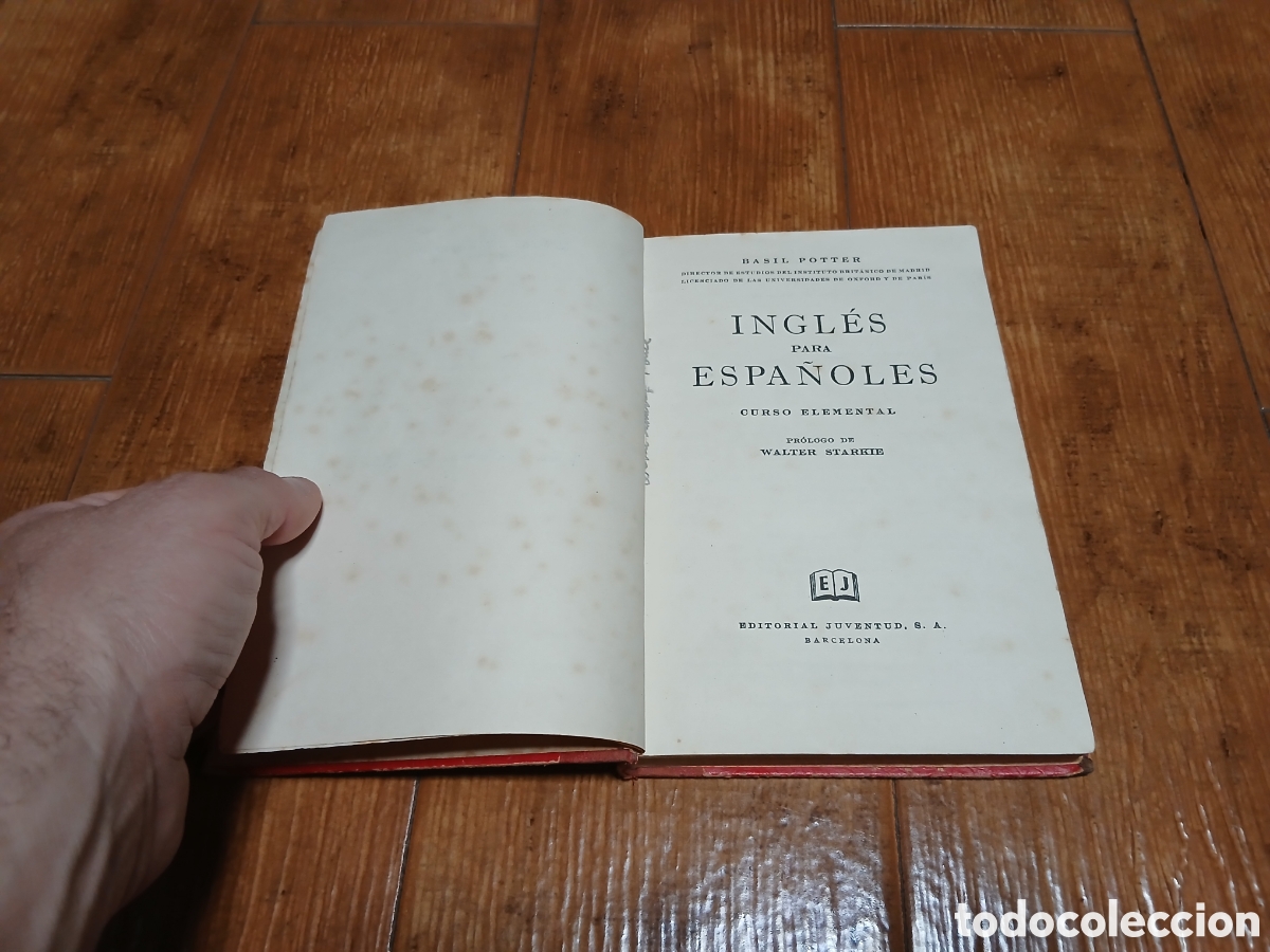 Libros de segunda mano: Libro Ingl&eacute;s para Espa&ntilde;oles -Ed. Juventud 1.955- (Libro Escolar) - Foto 5
