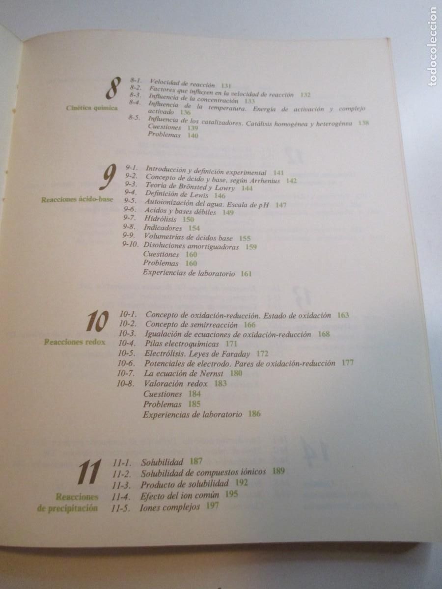 Libros de segunda mano: Qu&iacute;mica C.O.U w37657 - Foto 4