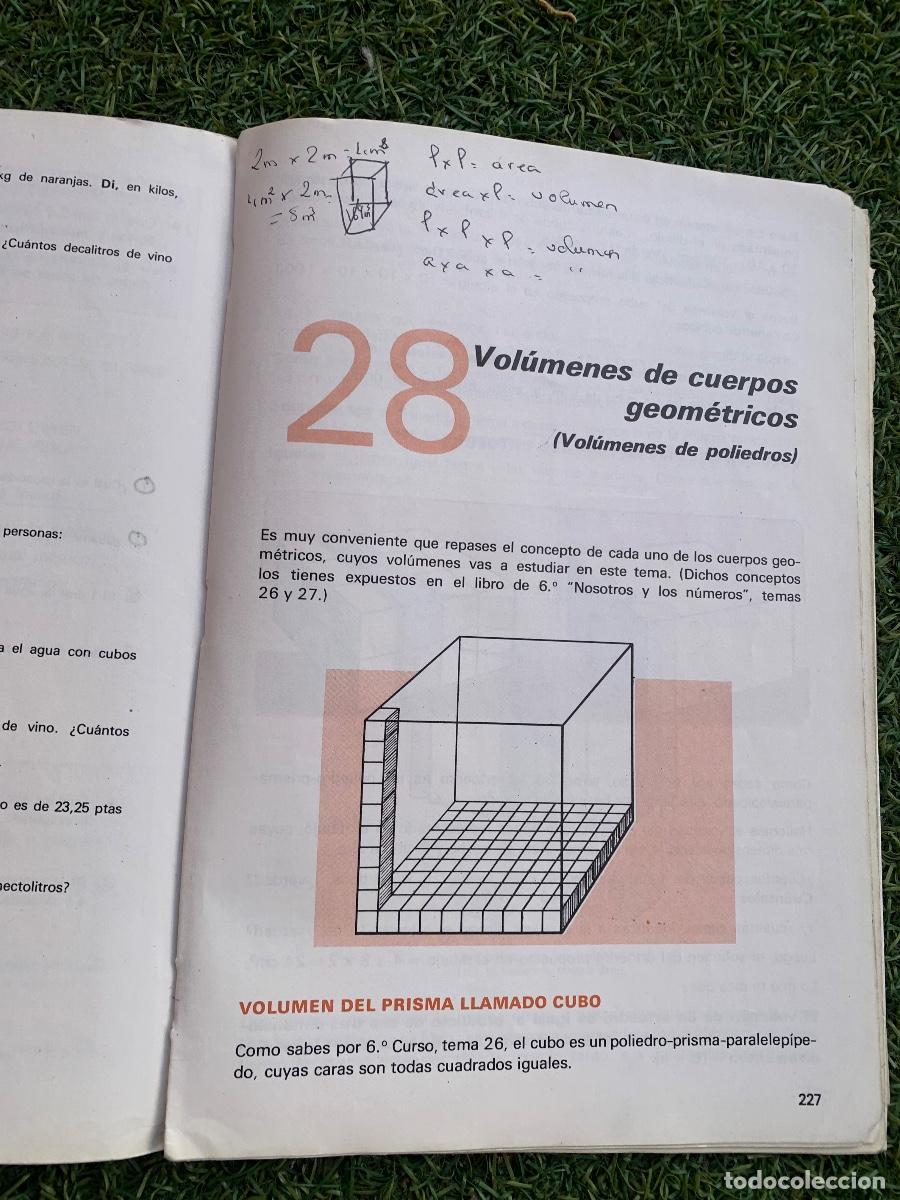 Libros de segunda mano: Nosotros y los n&uacute;meros Matem&aacute;ticas 7 EGB Edelvives - Foto 10
