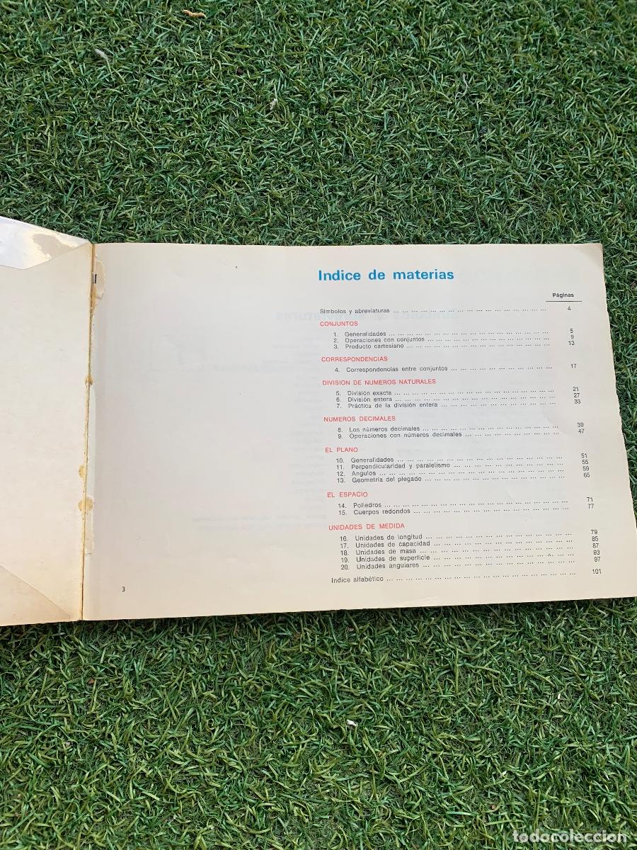 Libros de segunda mano: Matem&aacute;ticas 4 Libro de consulta editorial bru&ntilde;o 1972 - Foto 4
