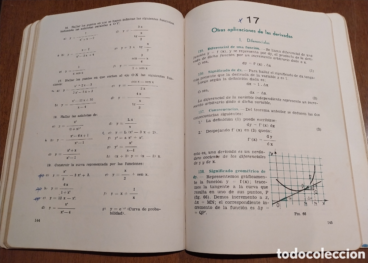 Libros de segunda mano: Libro 1963 &rdquo;Matem&aacute;ticas&rdquo; 6&deg; curso - Foto 7