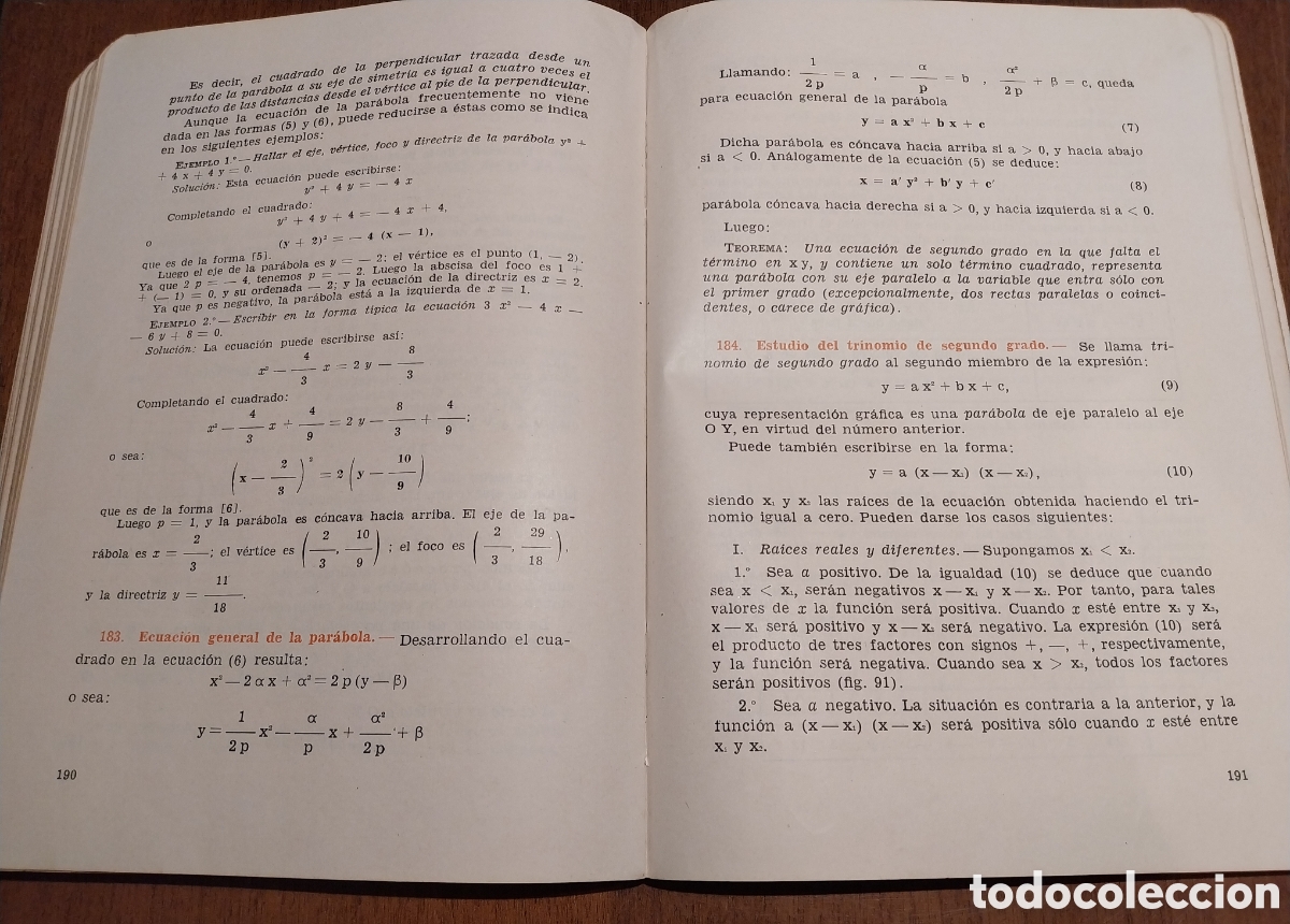 Libros de segunda mano: Libro 1963 &rdquo;Matem&aacute;ticas&rdquo; 6&deg; curso - Foto 8