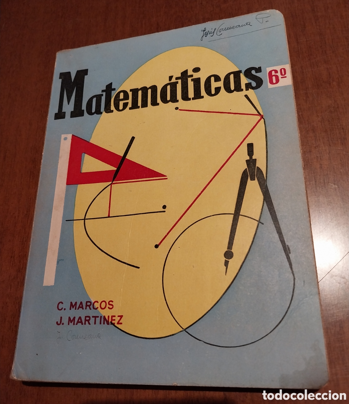 Libros de segunda mano: Libro 1963 &rdquo;Matem&aacute;ticas&rdquo; 6&deg; curso - Foto 1