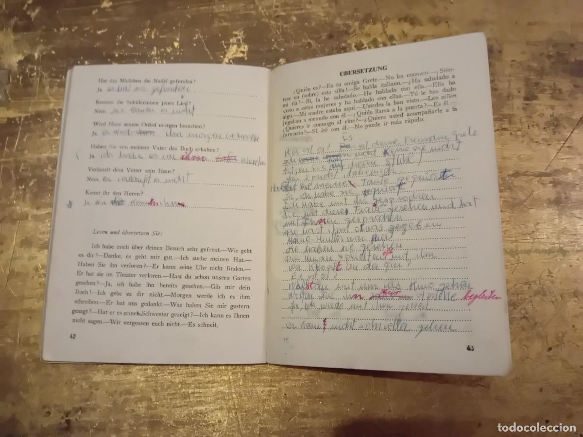 Libros de segunda mano: Libro de ejercicios de gram&aacute;tica alemana a&ntilde;o 1960 - Foto 5