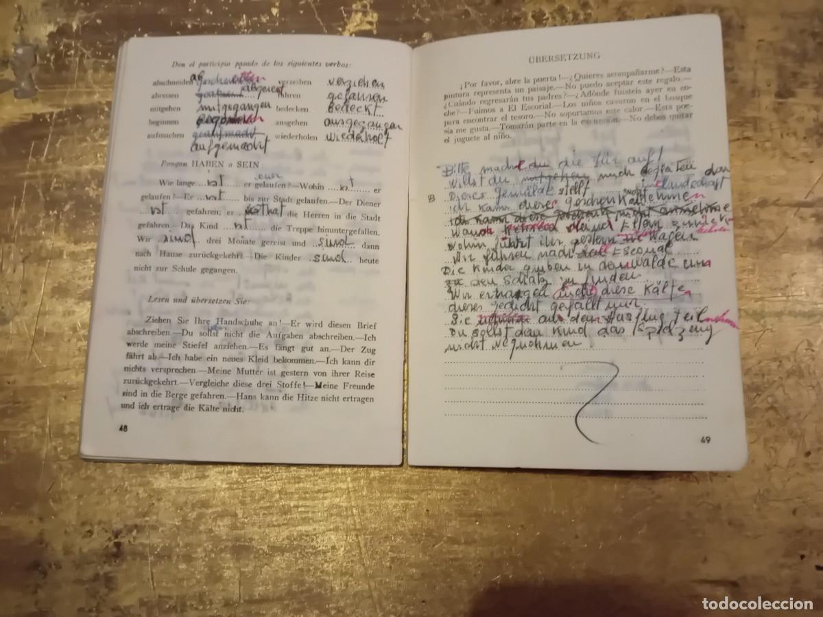 Libros de segunda mano: Libro de ejercicios de gram&aacute;tica alemana a&ntilde;o 1960 - Foto 6