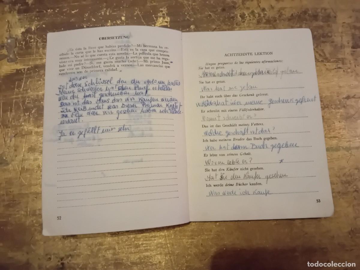 Libros de segunda mano: Libro de ejercicios de gram&aacute;tica alemana a&ntilde;o 1960 - Foto 7