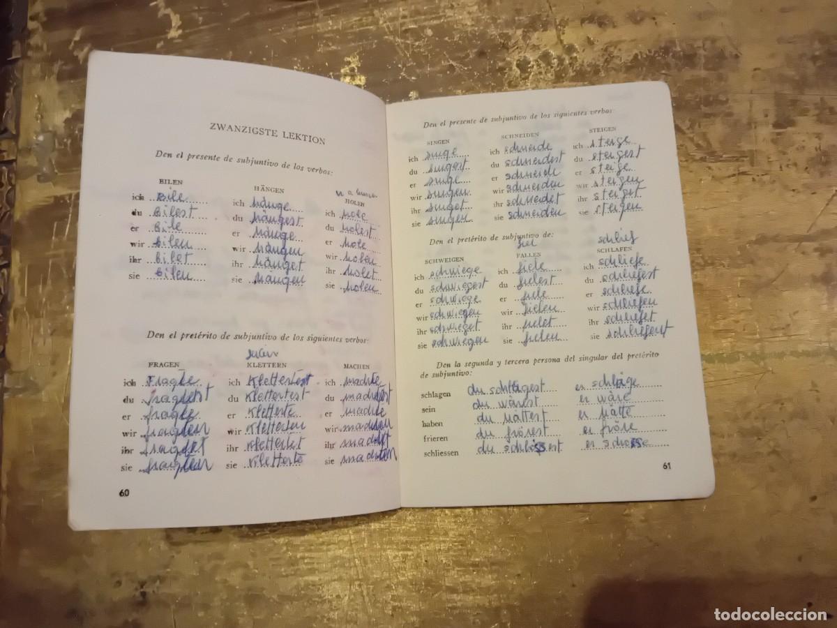 Libros de segunda mano: Libro de ejercicios de gram&aacute;tica alemana a&ntilde;o 1960 - Foto 8