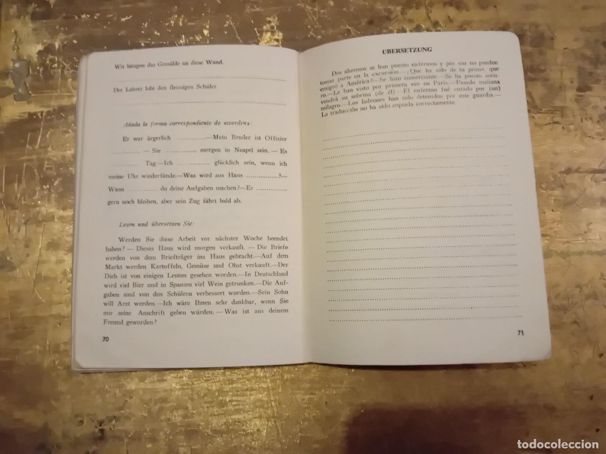 Libros de segunda mano: Libro de ejercicios de gram&aacute;tica alemana a&ntilde;o 1960 - Foto 9