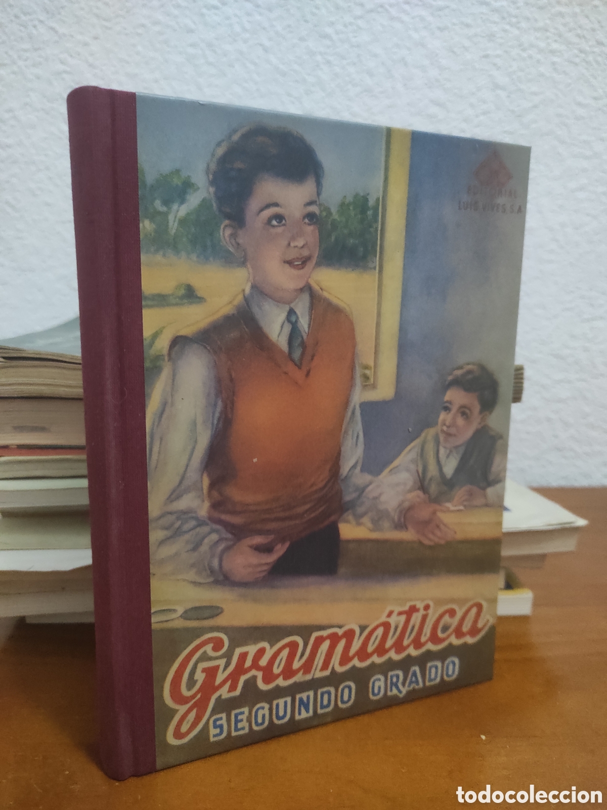 Libros de segunda mano: Gramatica Segundo Grado Ed Luis Vives Facsimil (PEDIDO MINIMO 5&euro;) - Foto 1