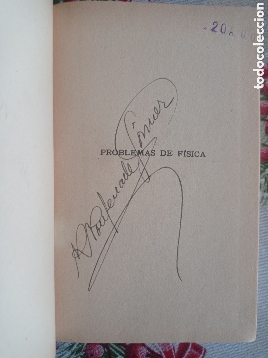 Libros de segunda mano: PROBLEMAS DE F&Iacute;SICA. J. ESTALELLA. - Foto 2