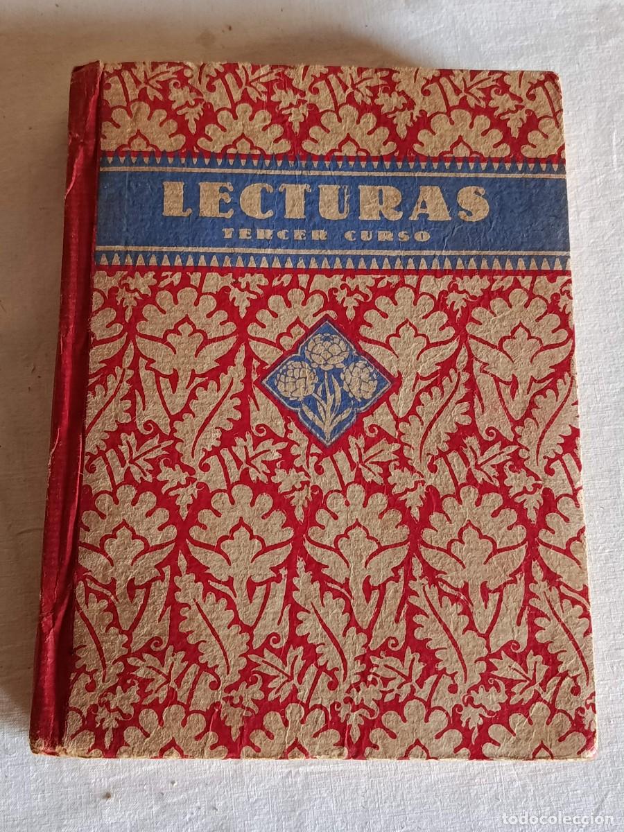 Libros de segunda mano: Lecturas tercer curso 1940 - Foto 1