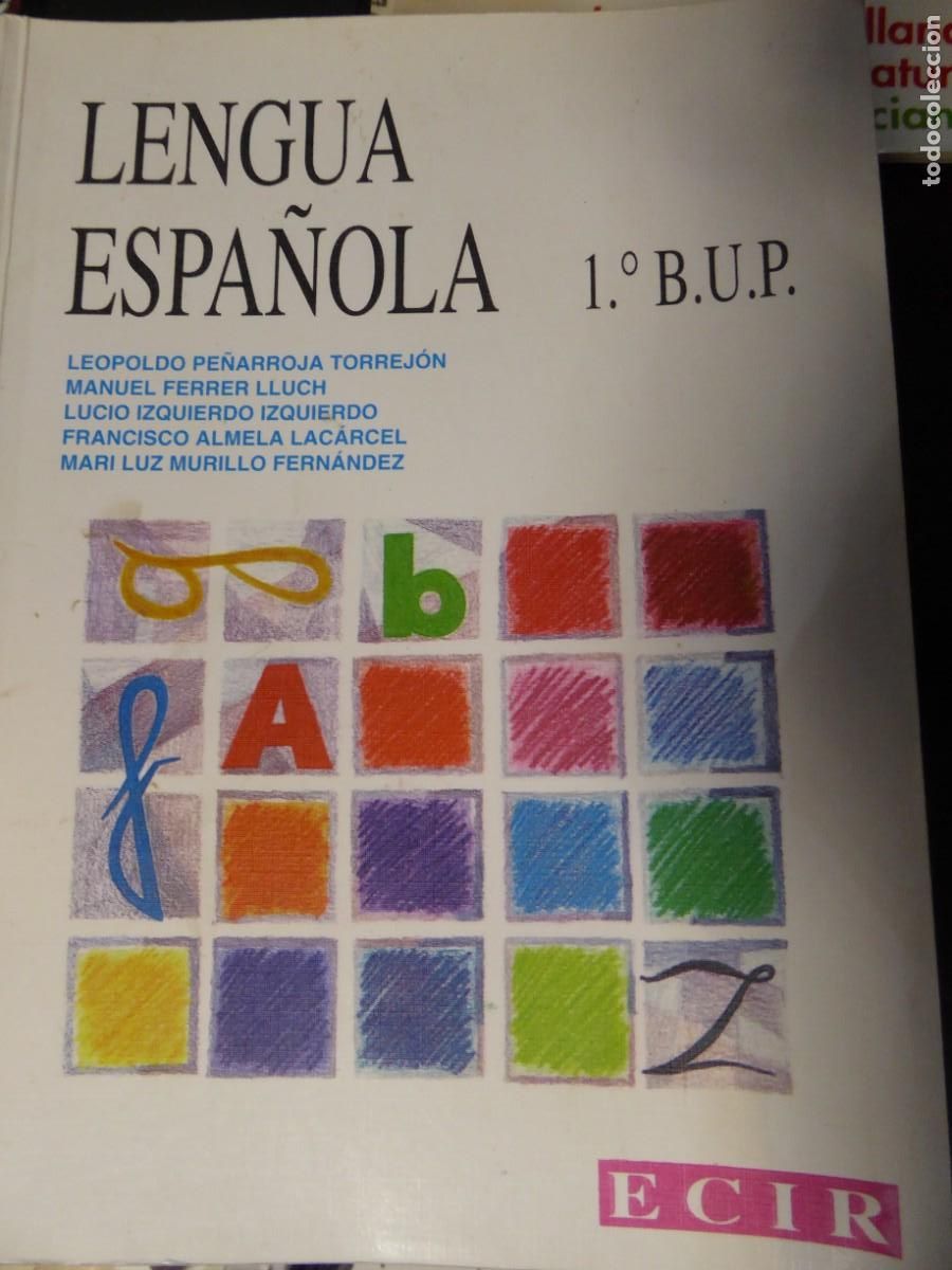 Libros de segunda mano: LENGUA ESPA&Ntilde;OLA, 1&ordm; BUP - Foto 1