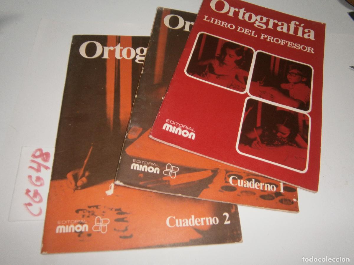 Libros de segunda mano: ANTIGUO LIBRO DE TEXTO - ORTOGRAFIA CON CUADERNO 1 Y 2 - Foto 2