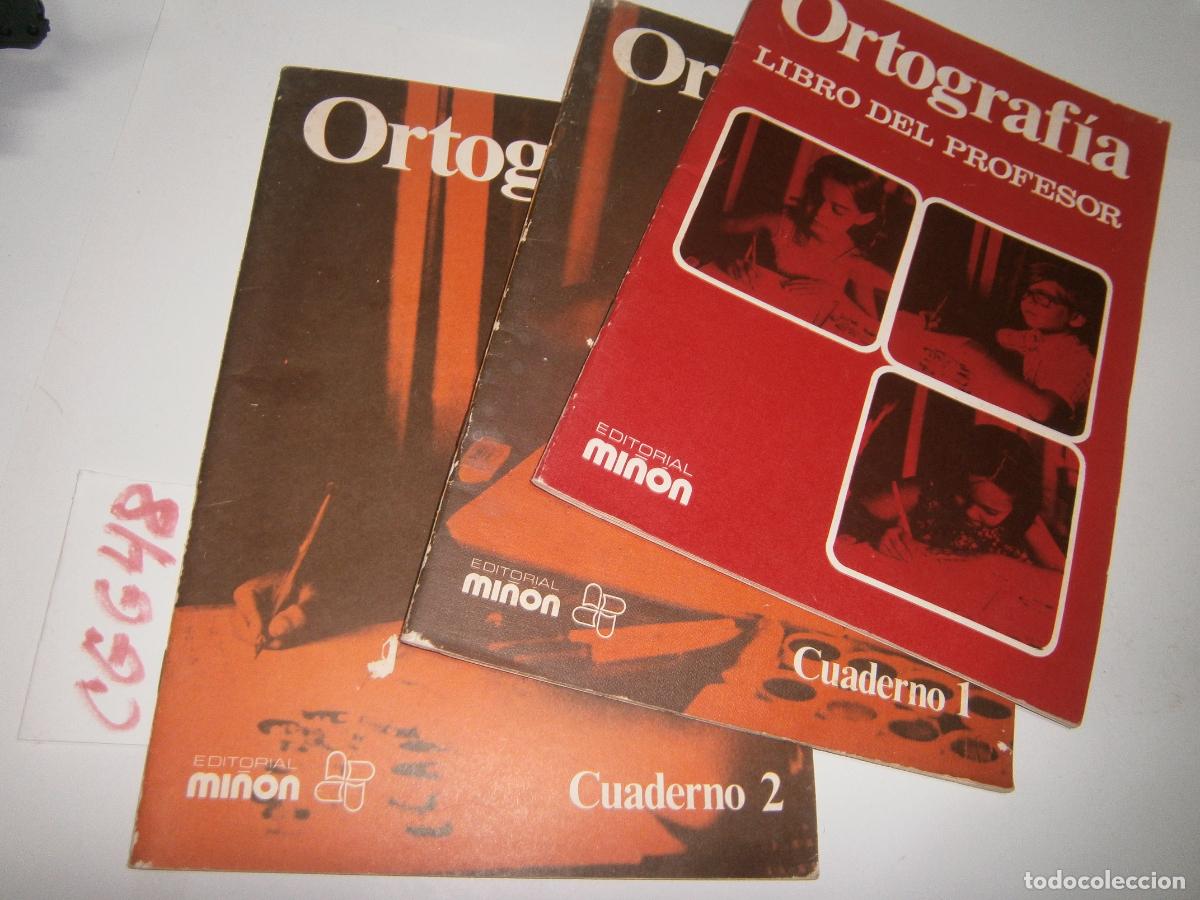 Libros de segunda mano: ANTIGUO LIBRO DE TEXTO - ORTOGRAFIA CON CUADERNO 1 Y 2 - Foto 1