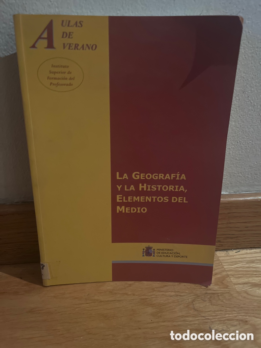 Libros de segunda mano: la geograf&iacute;a y la historia elementos del medio - Foto 1