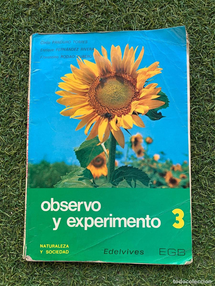 Libros de segunda mano: Observo y experimento 3 EGB Edelvives - Foto 1
