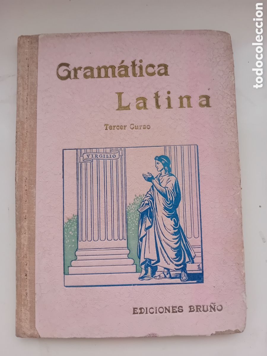 Libros de segunda mano: Gram&aacute;tica latina. Tercer curso.Bru&ntilde;o - Foto 1