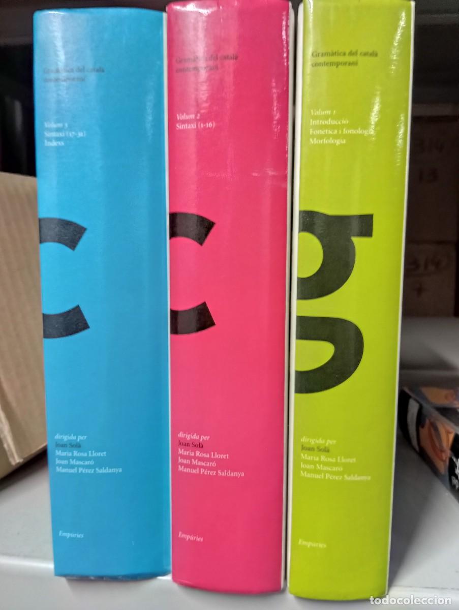 Libros de segunda mano: GRAMATICA DEL CATAL&Agrave; CONTEMPORANI - Foto 2