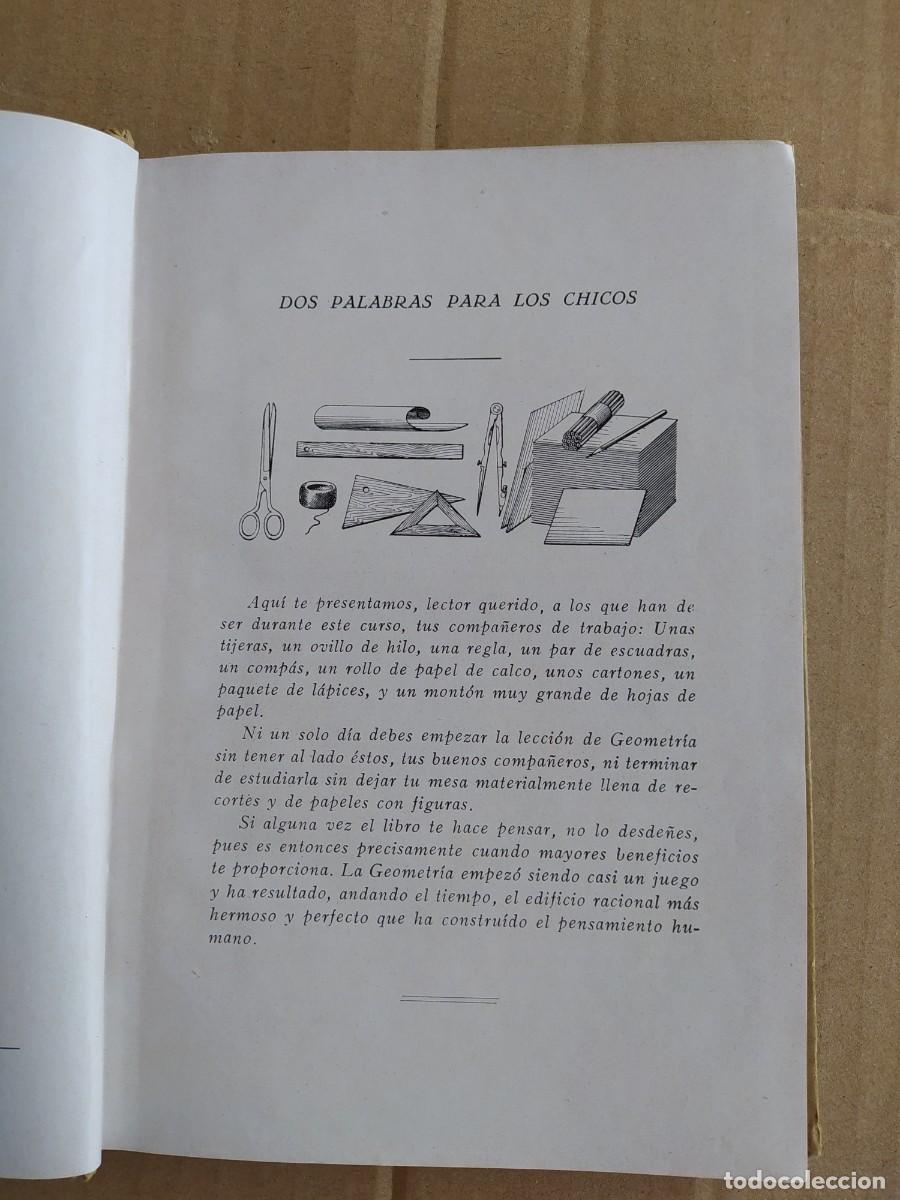 Libros de segunda mano: LIBRO ESCOLAR 1932 ELEMENTOS DE GEOMETRIA, COLECCION ELEMENTAL INTUITIVA - Foto 3